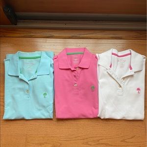 Lilly Pulitzer transDRY polo shirts